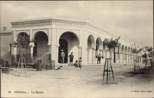Ak Oujda Marokko, La Mairie