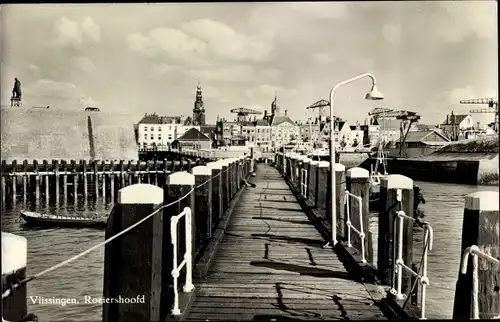 Ak Vlissingen Zeeland Niederlande, Roeiershoofd