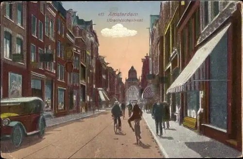Ak Amsterdam Nordholland Niederlande, Utrechtschestraat