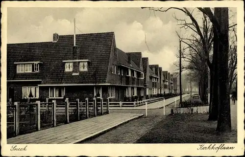 Ak Sneek Súdwest Fryslân Friesland Niederlande, Kerkhoflaan