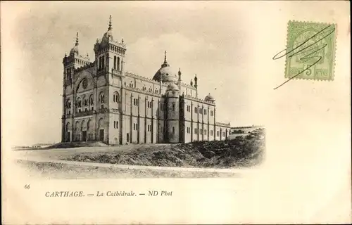 Ak Carthage Karthago Tunesien, La Cathedrale