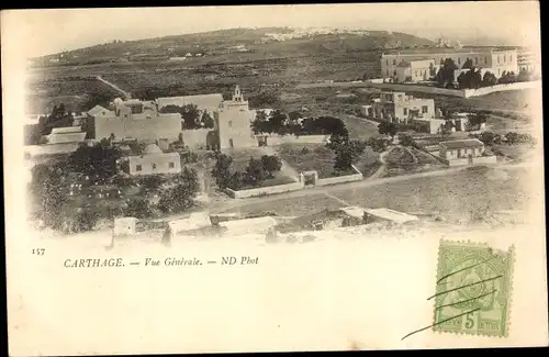 Ak Carthage Karthago Tunesien, Vue generale