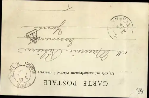 Ak Carthage Karthago Tunesien, Vue generale