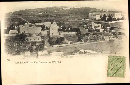 Ak Carthage Karthago Tunesien, Vue generale