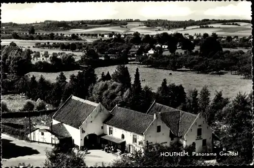 Ak Houthem Limburg Niederlande, Panorama Geuldal