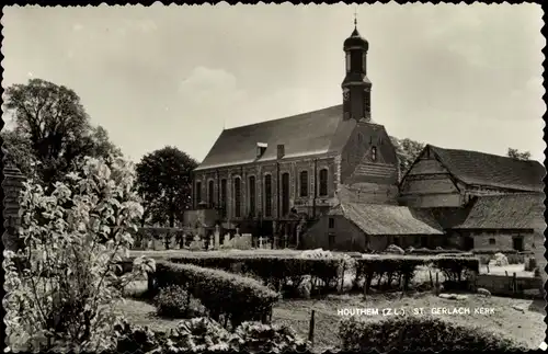 Ak Houthem Limburg Niederlande, St. Gerlach Kerk