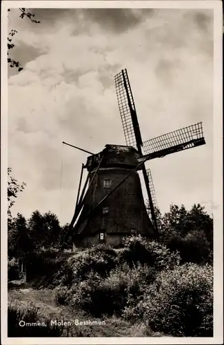 Ak Ommen Overijssel Niederlande, Molen Besthmen