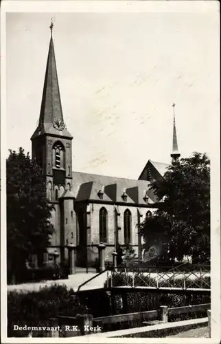 Ak Dedemsvaart Overijssel Niederlande, R.K. Kerk