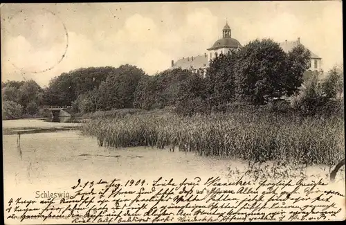 Ak Schleswig an der Schlei, Am Burggraben