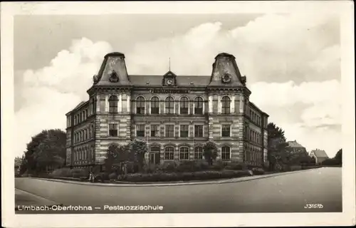 Ak Limbach Oberfrohna in Sachsen, Pestalozzischule