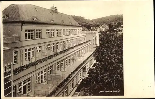 Ak Coswig in Sachsen, Tuberkuloseklinik, Krankenhaus