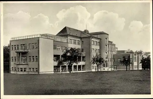 Ak Coswig in Sachsen, Heilstätte Lindenhof, Klinik