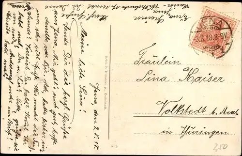 Ak Jena in Thüringen, Forsthaus