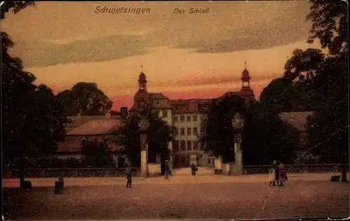 Ak Schwetzingen in Baden, Schloss