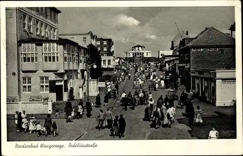 Ak Nordseebad Wangerooge in Ostfriesland, Zedeliusstraße