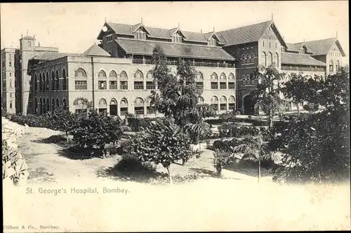 Ak Mumbai Bombay Indien, St. George's Hospital