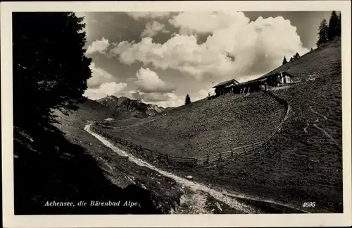 Ak Achensee in Tirol, Die Bärenbad Alpe