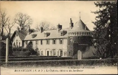 Ak Bonnelles Yvelines, Le Chateau, Maison du Jardinier