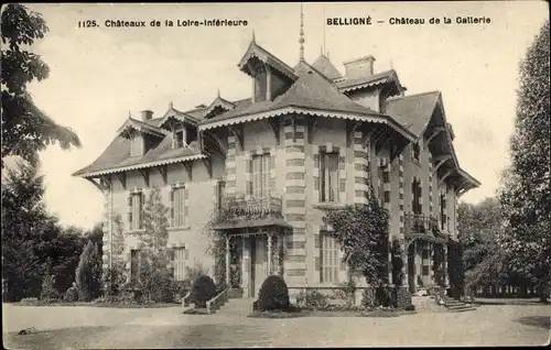 Ak Belligné Loire-Atlantique, Chateau de la Gallerie