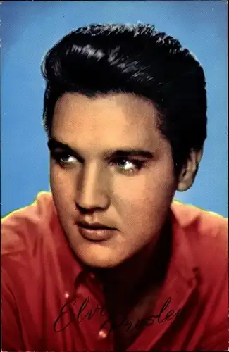 Ak Sänger und Schauspieler Elvis Presley, Portrait