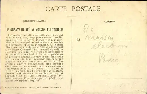 Ak Gëorgia Knap, Portrait, Créateur de la Maison Electrique