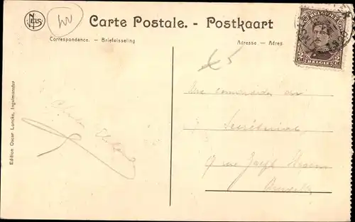 Ak Ingelmunster Westflandern, Gravinnestraat