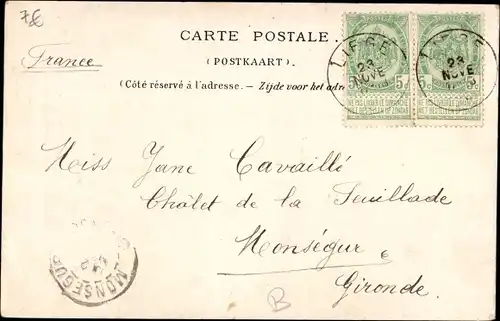 Ak Liège Lüttich Wallonien, Quai de la Batte