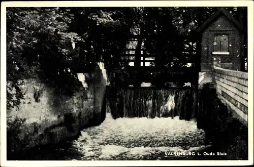 Ak Valkenburg Limburg Niederlande, Oude Sluis