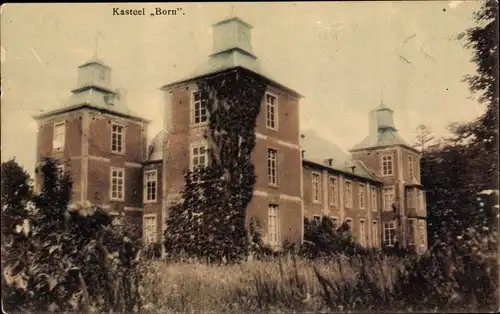 Ak Born Limburg Niederlande, Kasteel