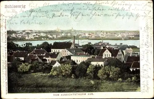 Ak Schleswig an der Schlei, vom Aussichtsthurm aus