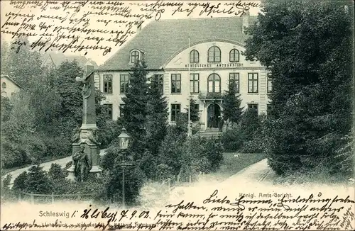 Ak Schleswig, Kgl. Amtsgericht