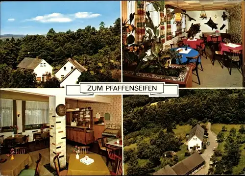 Ak Pfaffenseifen Birkenbeul im Westerwald, Gasthof u. Pension Zum Pfaffeinseifen