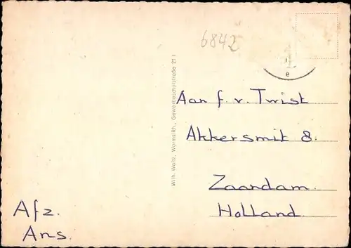 Ak Bürstadt Hessen, Evang. Kirche, Kath. Kirche St. Michael, Altes Rathaus, Kath. Kirche St. Peter