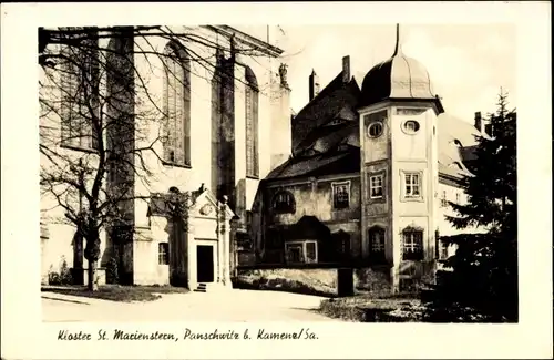 Ak Panschwitz Kuckau Oberlausitz, Kloster St. Marienstern, Außenansicht