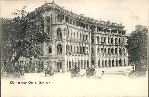 Ak Mumbai Bombay Indien, Elphinstone Circle