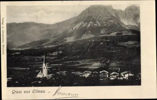 Ak Ellmau in Tirol, Gesamtansicht