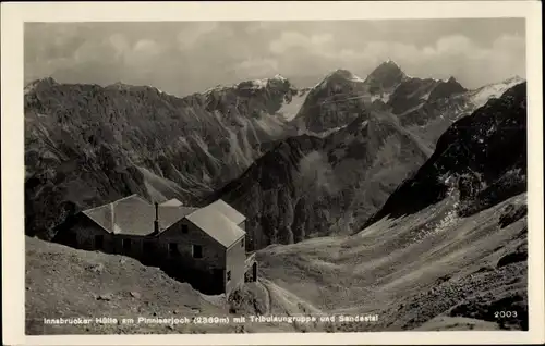 Ak Neustift im Stubaital in Tirol, Innsbrucker Hütte, Tribunaulgruppe, Sandestal