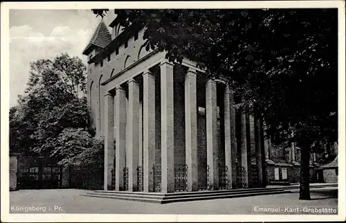 Ak Kaliningrad Königsberg Ostpreußen, Emanuel-Kant-Grabstätte