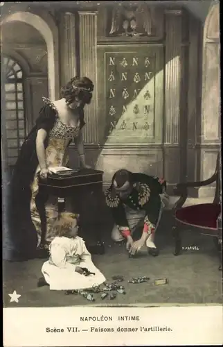 Ak Napoleon Intime, Scene VII, Faisons donner l'artillerie