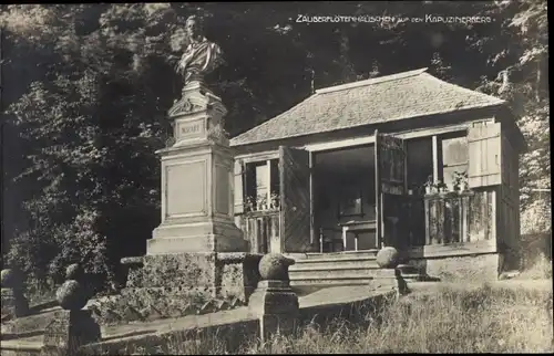 Ak Salzburg in Österreich, Zauberflötenhäuschen auf dem Kapuzinerberg