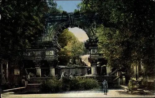 Ak Wien 13 Hietzing Österreich, Schönbrunn, Römische Ruine