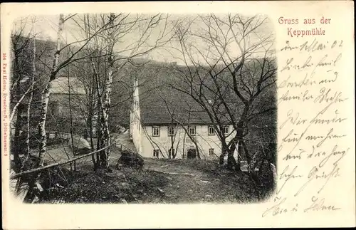 Ak Dresden Hosterwitz, Keppmühle im Keppgrund