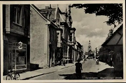Ak Gardelegen in der Altmark, Magdeburger Straße