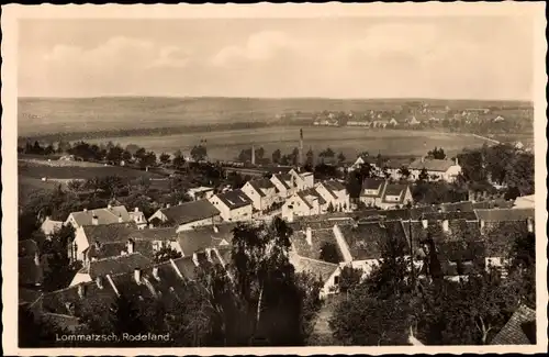 Ak Lommatzsch Sachsen, Ortschaft und Umgebung