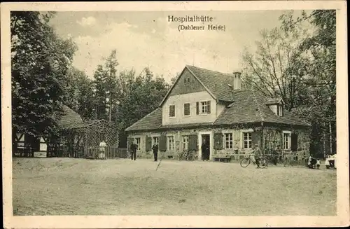 Ak Dahlen in Sachsen, Hospitalhütte, Dahlener Heide