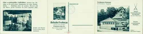 Klapp Ak Frohnau Annaberg Buchholz im Erzgebirge, Frohnauer Hammer
