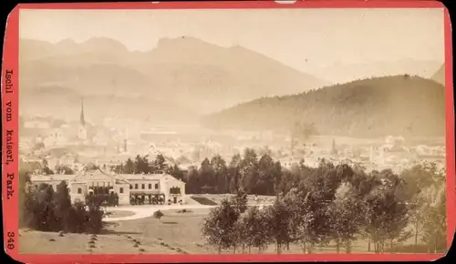 Foto Bad Ischl in Oberösterreich, Blick auf den Kaiserlichen Park