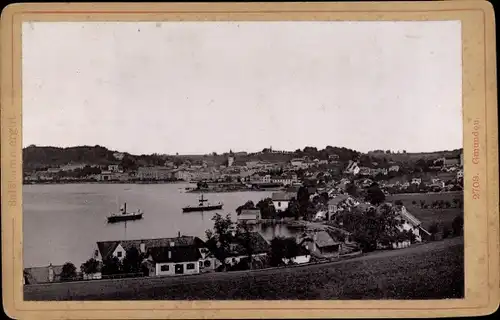Foto Gmunden in Oberösterreich, Blick auf den Ort, Salzkammergut
