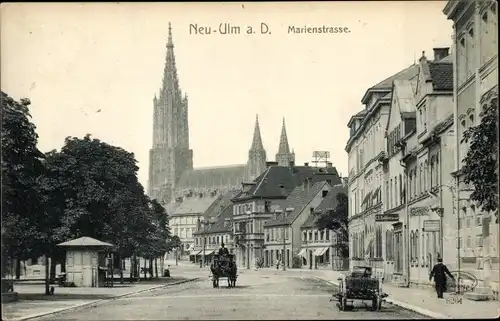 Ak Neu Ulm in Schwaben, Marienstraße