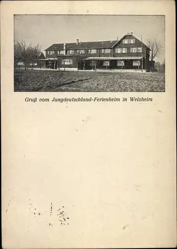 Ak Welzheim in Württemberg, Jungdeutschland-Ferienheim